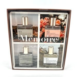 Memoire Archives 4 Piece Palette Perfume Set .68oz Destination Garden Sea